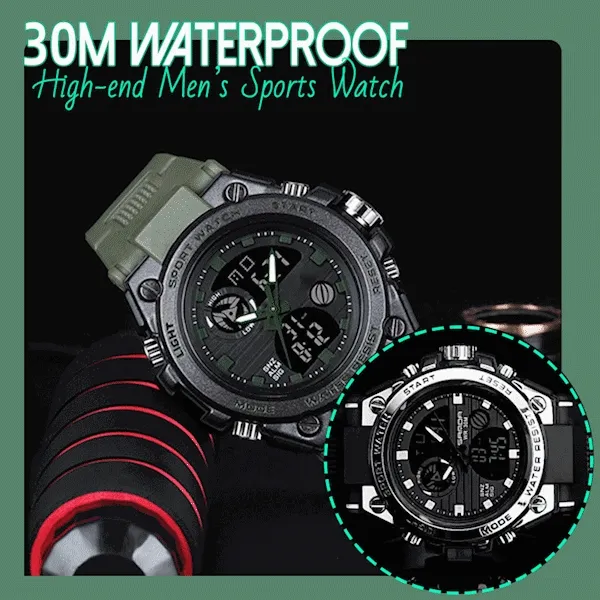🔥Waterproof Premium Men's Sports Watch